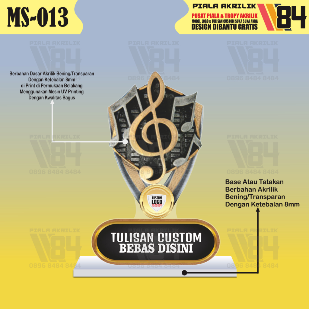 Plakat Music, Piala Music, Tropy Music, Tropi Musik, Plakat Musical, Piala Musical, Tropy Musical, P