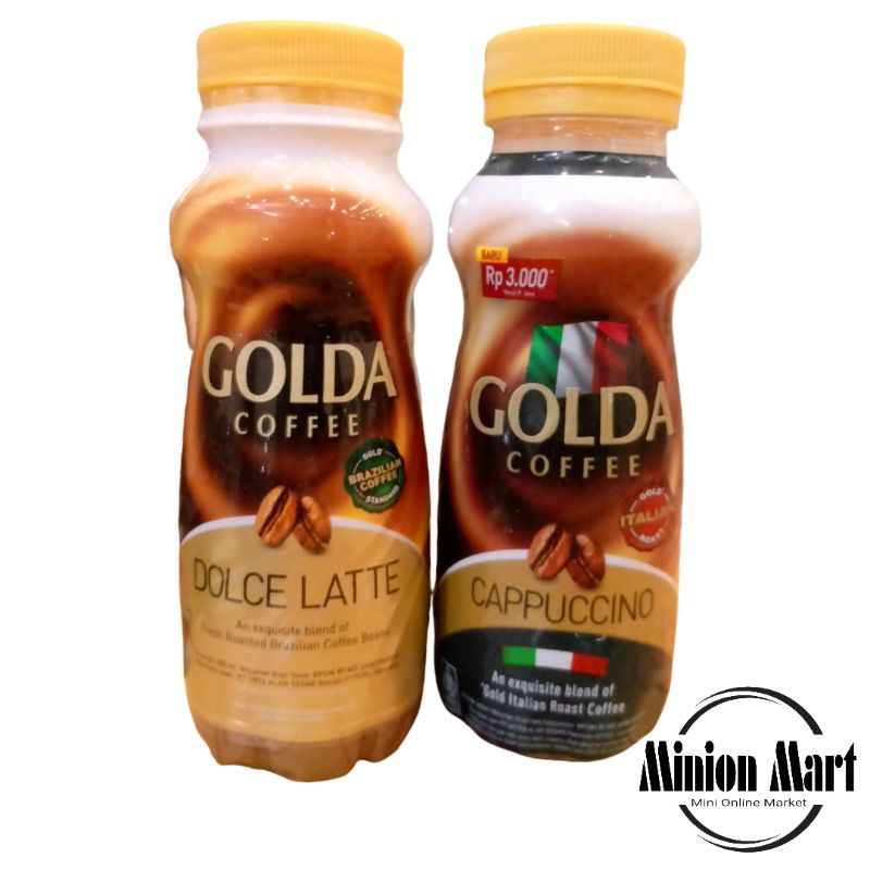 

Minuman Golda cofee kemasan botol 200ml