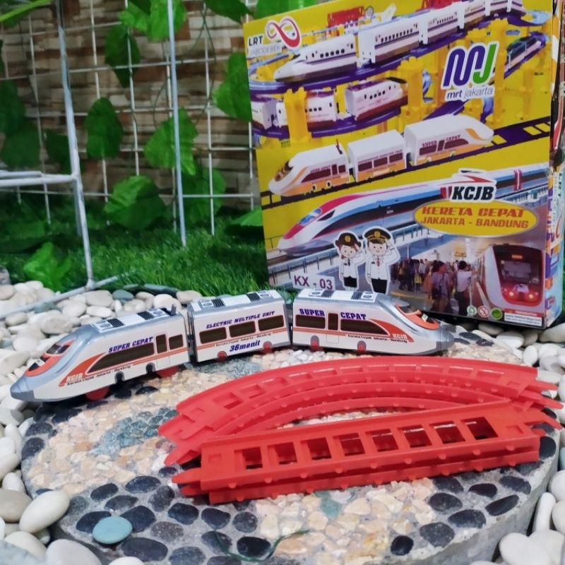 mainan kereta api MRT anak edukatif - mainan kereta api mrt nyala