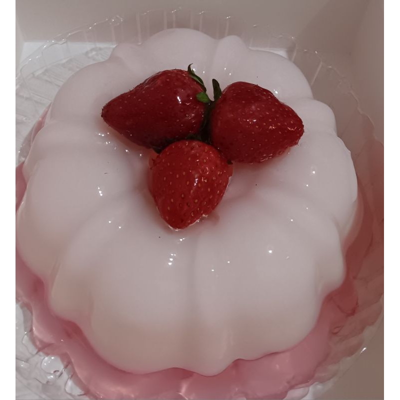 

Pudding jelly natadecoco strawberry vanilla