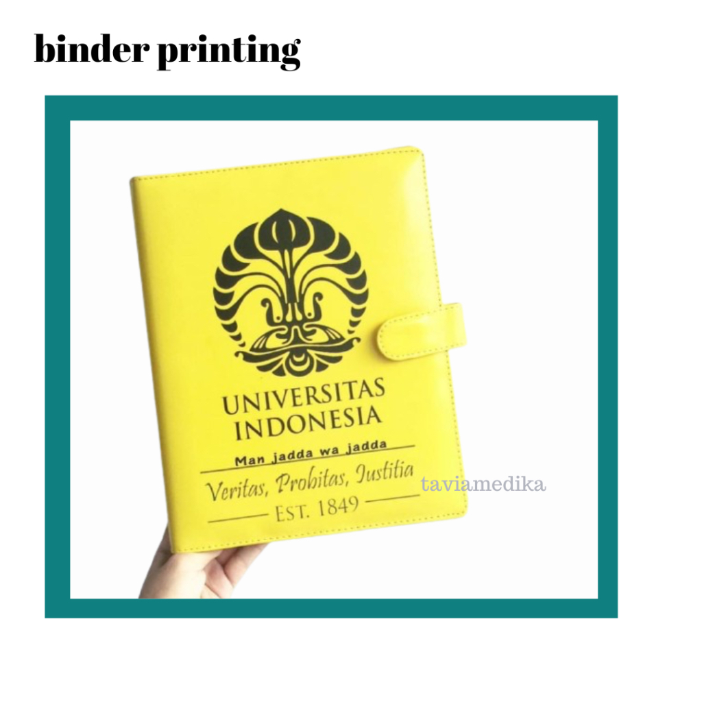 

[ tavia medika ] Binder Printing Universitas Indonesia Binder Printing A5 20 ring Binder Printing B5 26 ring