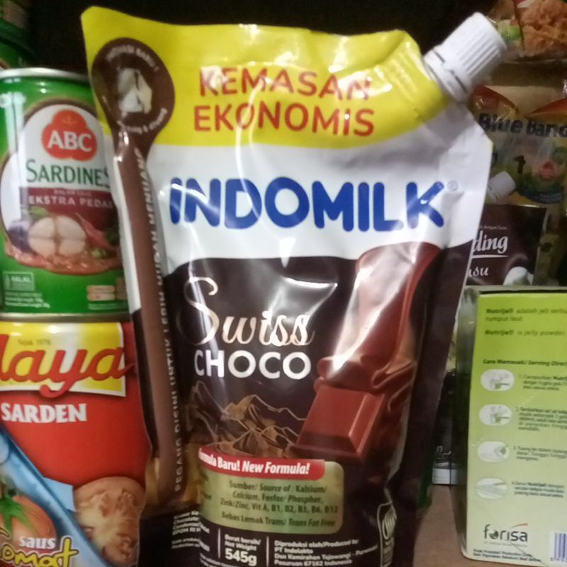 

Indomilk kental manis Coklat