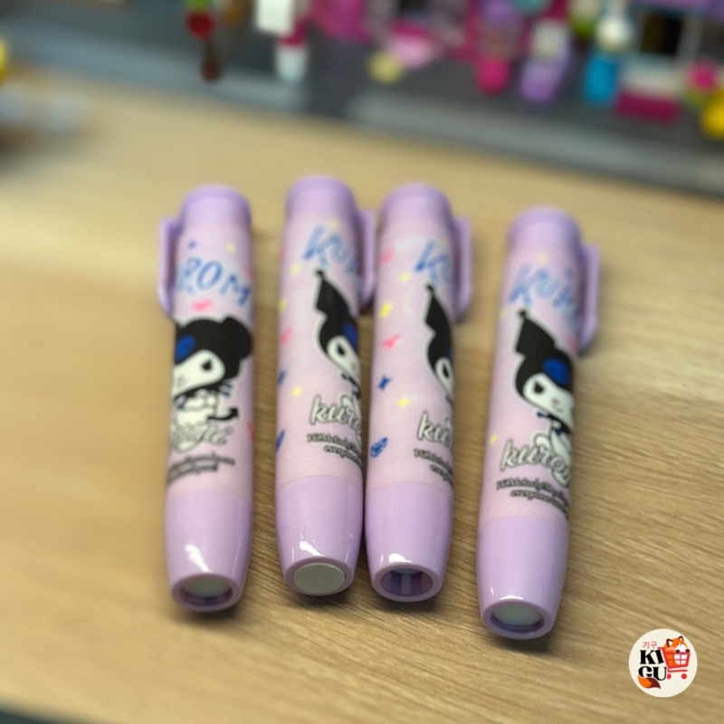 

Penghapus Pensil Mekanik Motif Karakter My Melody Kuromi / Mechanical Eraser / Penghapus Bentuk Lipstick / Hapusan Eraser Lipstik / Penghapus Mekanik Kartun Lucu/Penghapus Pensil