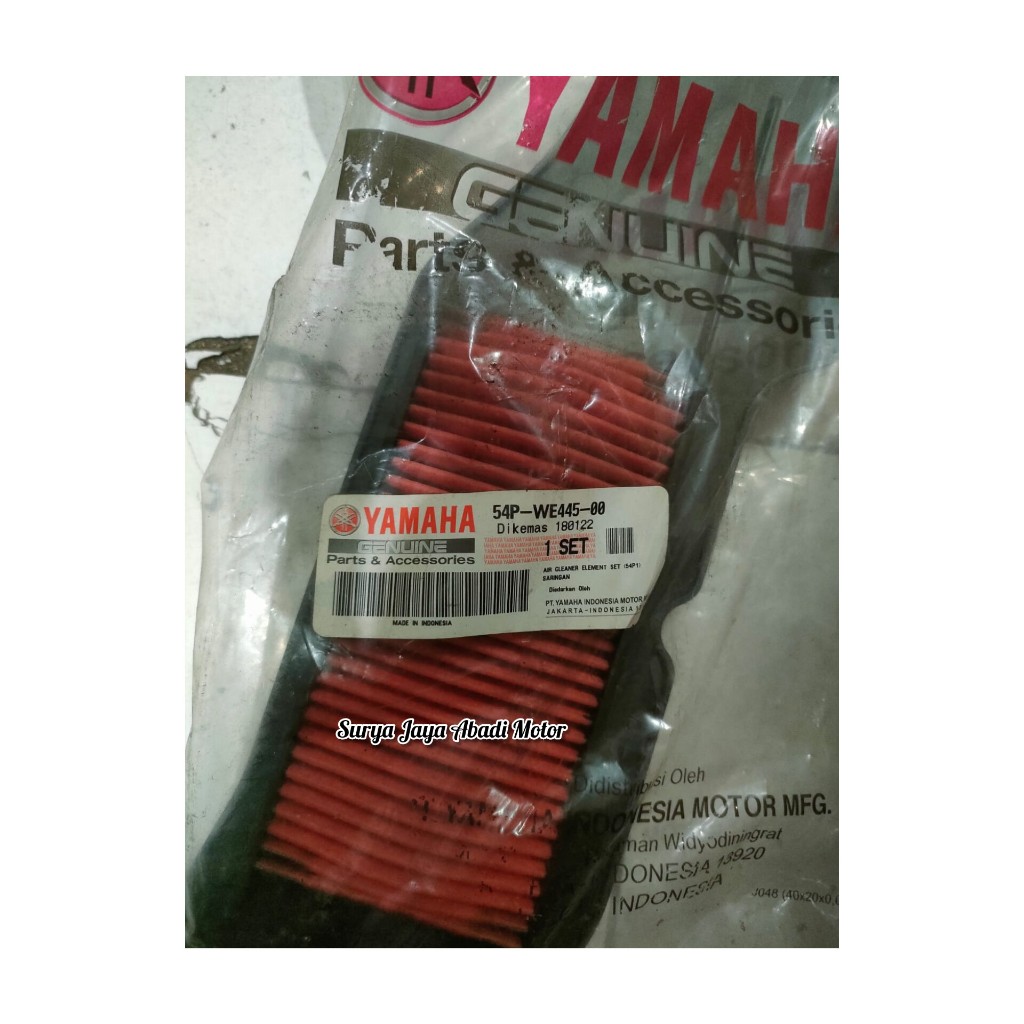 Filter Udara Yamaha Mio J (54P-WE445-00) Orisinil