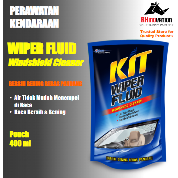 Kit Wiper Fluid 400 mL Pouch - Windshield Cleaner