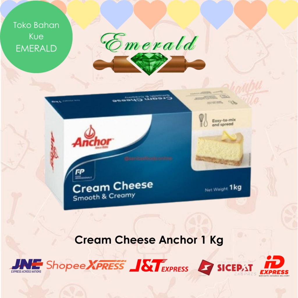 

Keju Cream Cheese/Cheese Cake Anchor 1 Kg