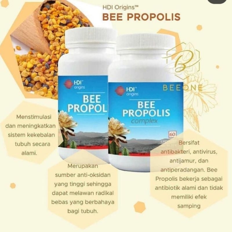 PROMO ORIGINAL BEE PROPOLIS HDI (isi 60 TABLET)