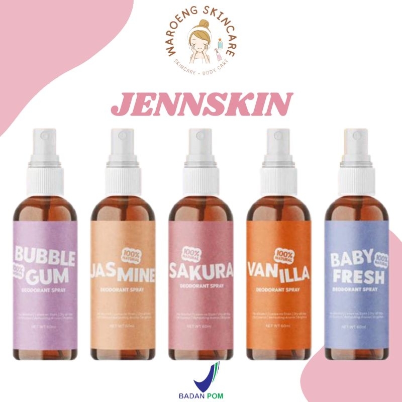 (READY) DEODORANT JENNSKIN / DEODORANT JENNSKIN BY JENNIFER / JENNSKIN DEODORANT / DEODORANT JENNSKI