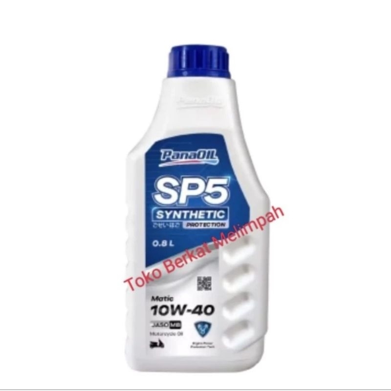 Oli Motor Matic 10W40 Synthetic - SP5 PanaOil