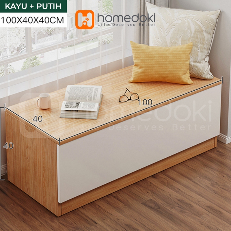 Homedoki Lemari Kabinet / Lemari Kayu / Lemari Kecil / Lemari Multifungsi