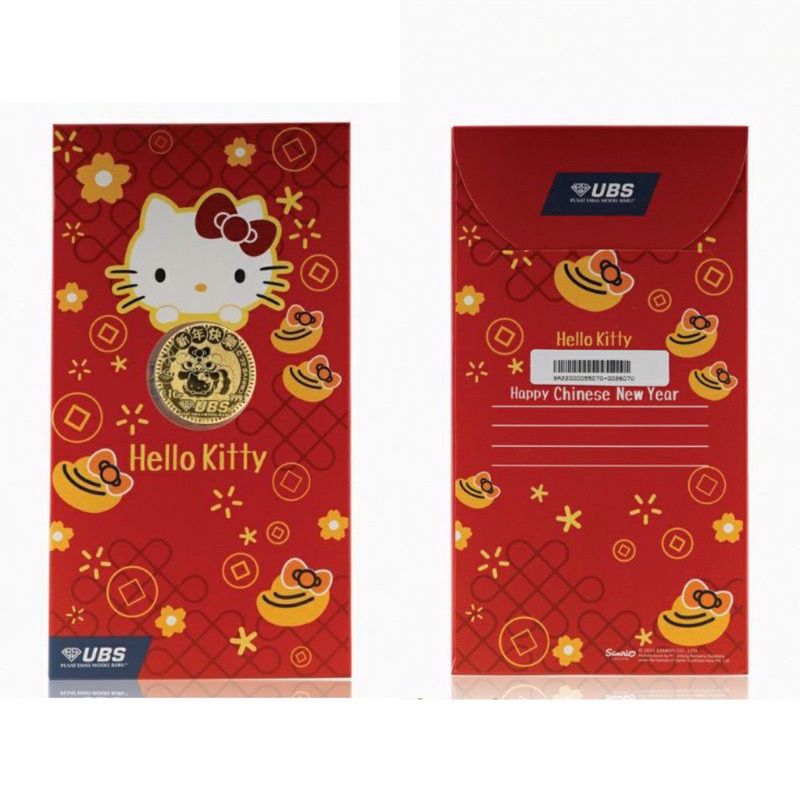 LM UBS Angpao 24k Birthday Bday Ultah/ThankYou/Congratulations/Babyborn Newborn/Anniversary/Love/Val