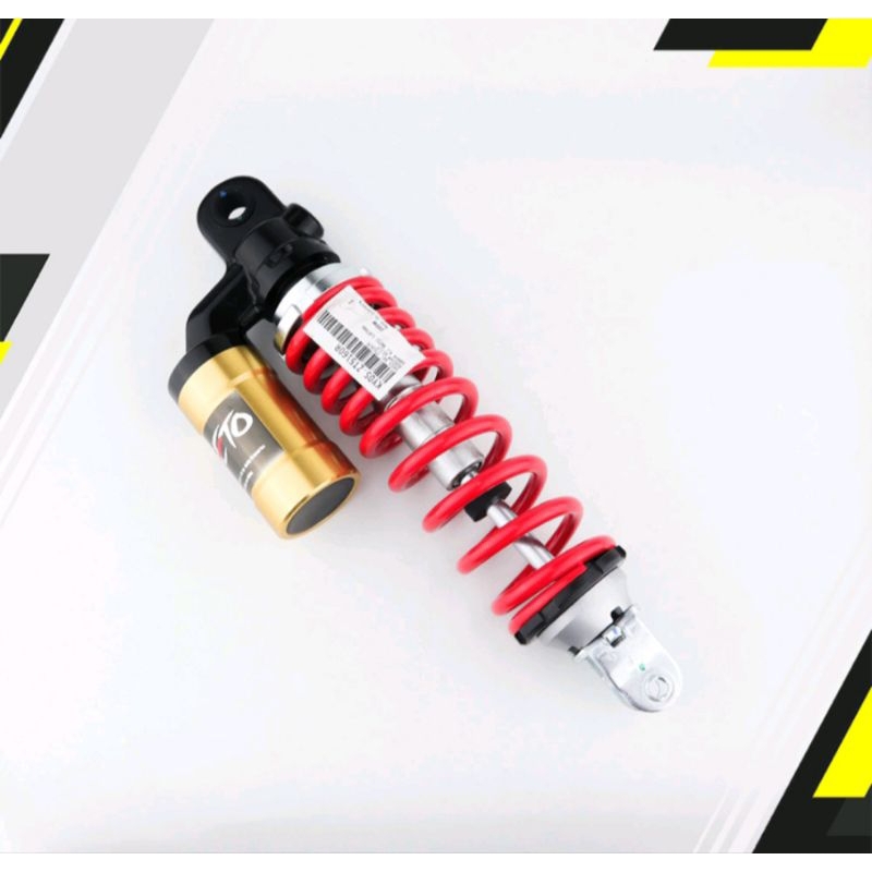 SHOCK BELAKANG TABUNG MATIC 300MM VARIO BEAT MIO ORIGINAL KYB ZETO KYOS-ZT5160R MERAH
