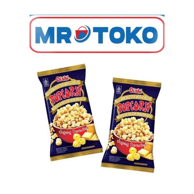 

Oishi Popcorn Mentega Belgia Keju 2 Pcs @20 Gram