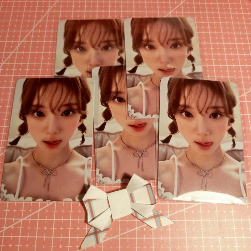 WINTER AESPA PHOTOCARD SG24 MELET WINMEL (read desc)