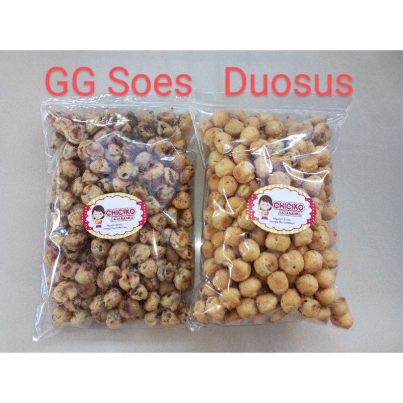 

500gr Soes Kering Isi Coklat Lumer Merk GG / DUOSUS Kilo