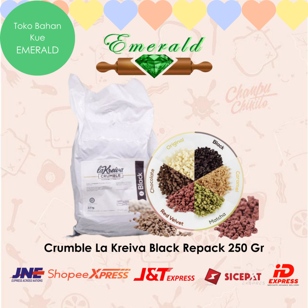 

La Kreiva Crumble Black Repack 250 Gr