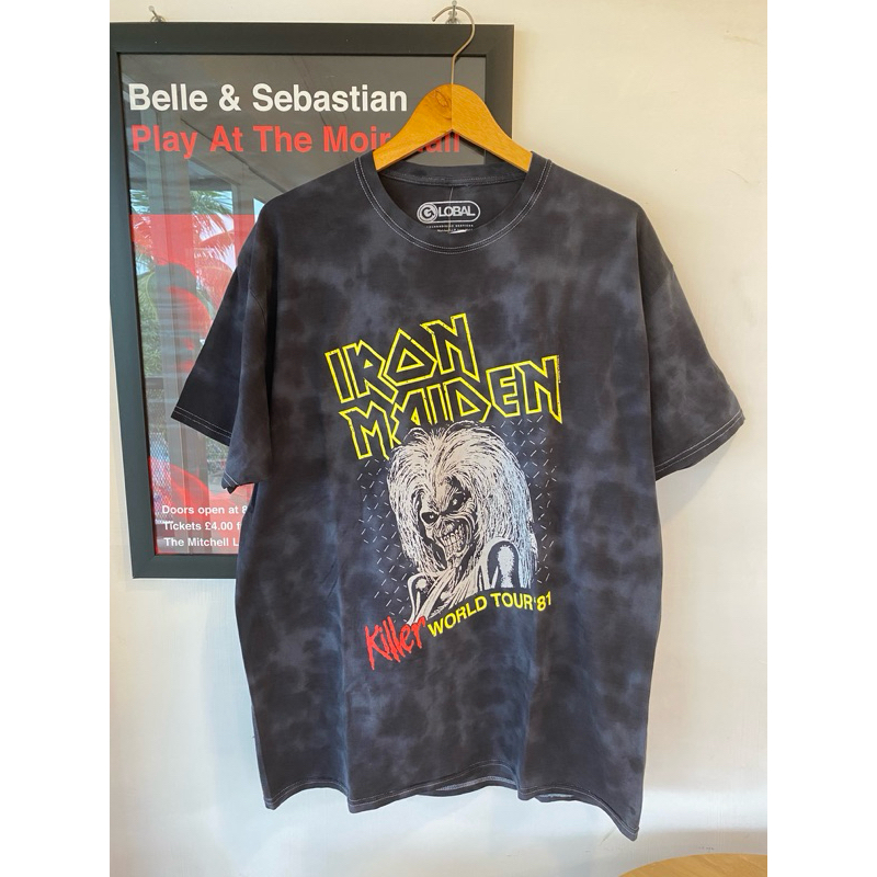 IRON MAIDEN Tie Dye T-shirt original