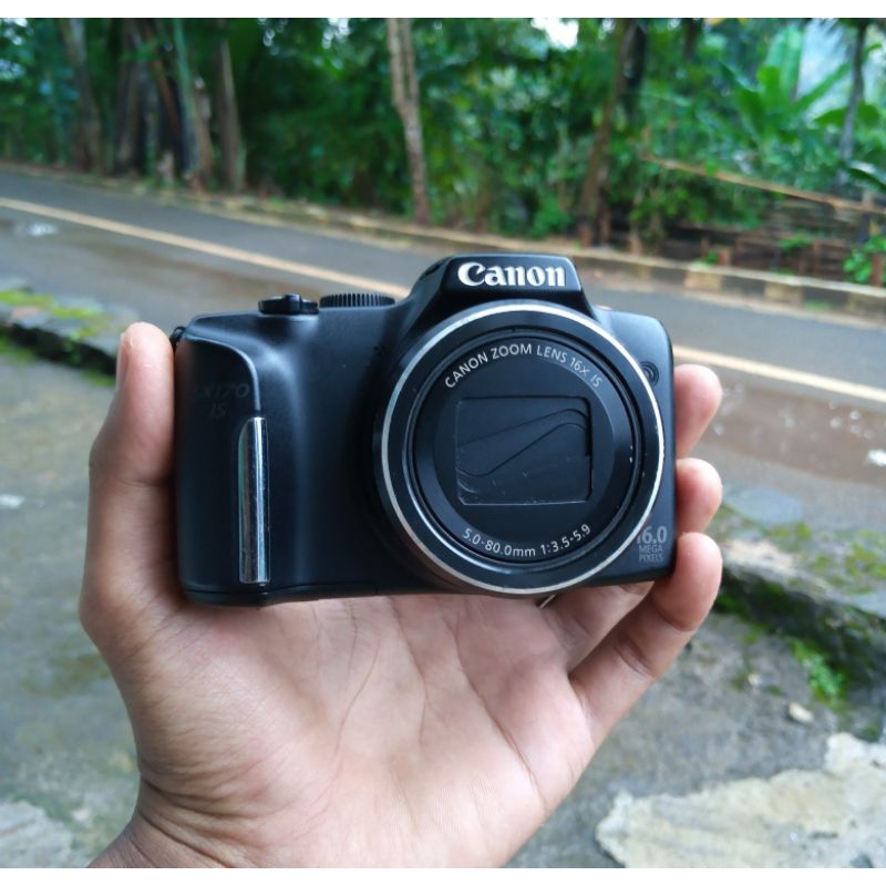 kamera pocket canon powershot sx170is bekas