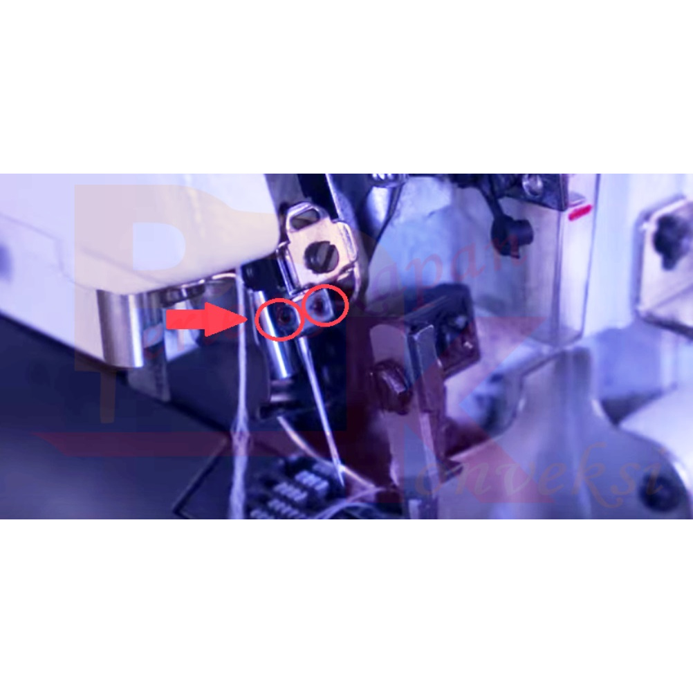 Baut Jarum Mesin Obras Industri Benang 3 4 5 6 SIRUBA YAMATA TYPICAL SIMARU PEGASUS JUKI BROTHER Nee