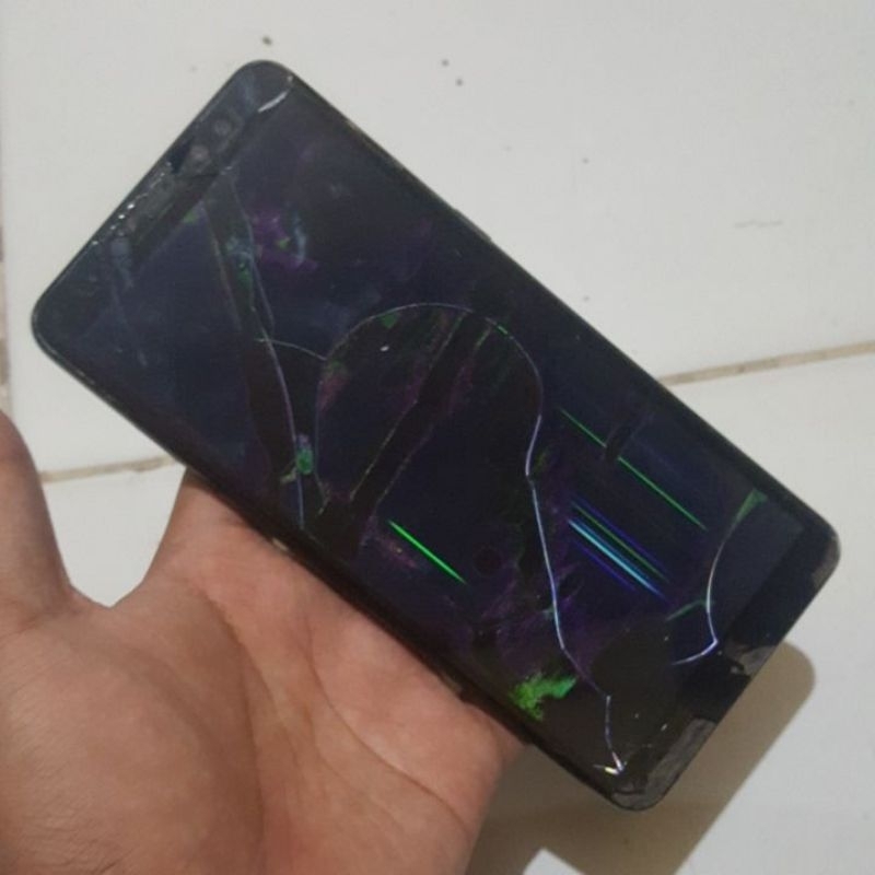 Samsung A8 Plus, A8+ 2018 SM A730F Mesin Normal, LCD Minus