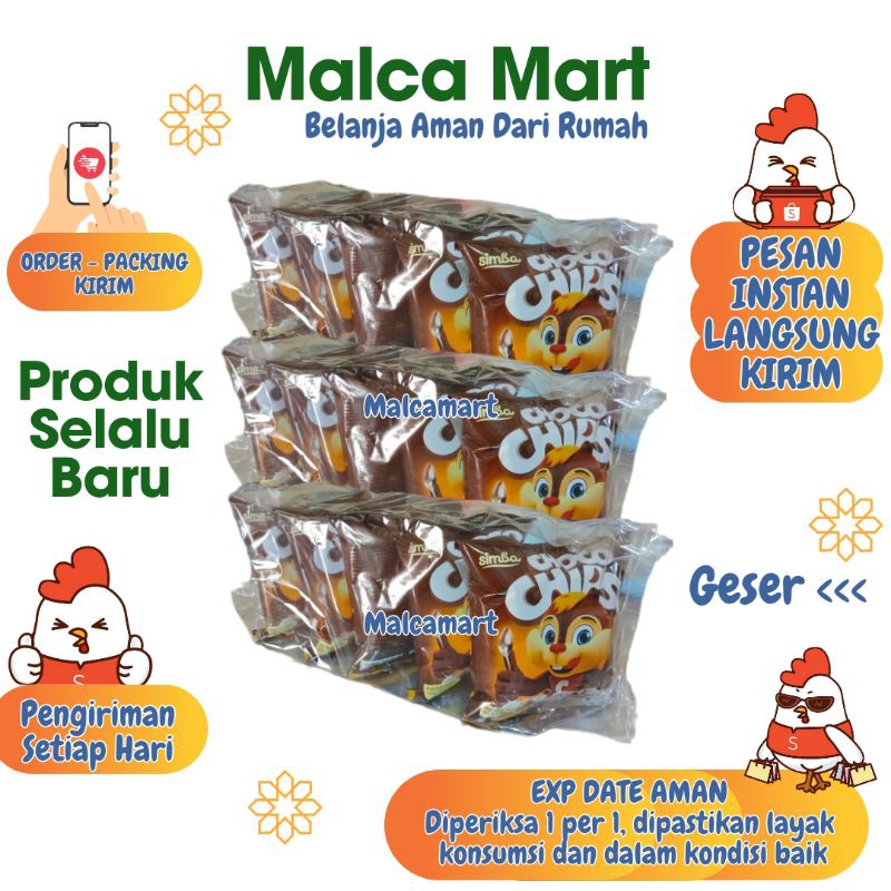 

Simba Choco Chip 5 pcs @24 gram. Makanan Sereal