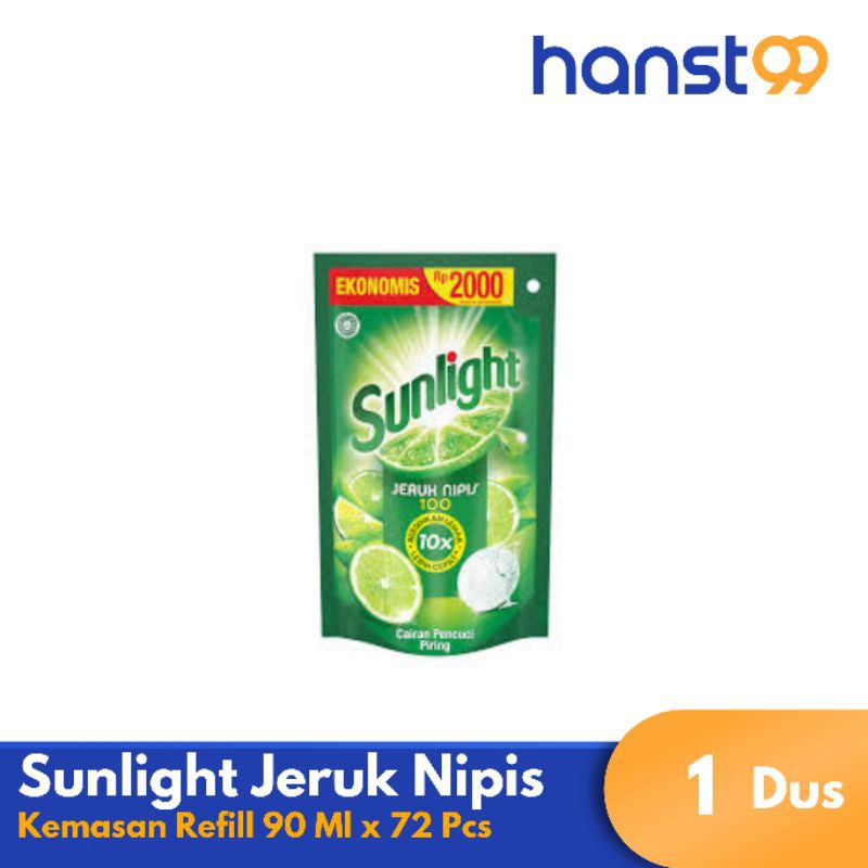 Sunlight Jeruk Nipis 90ml 1 dus