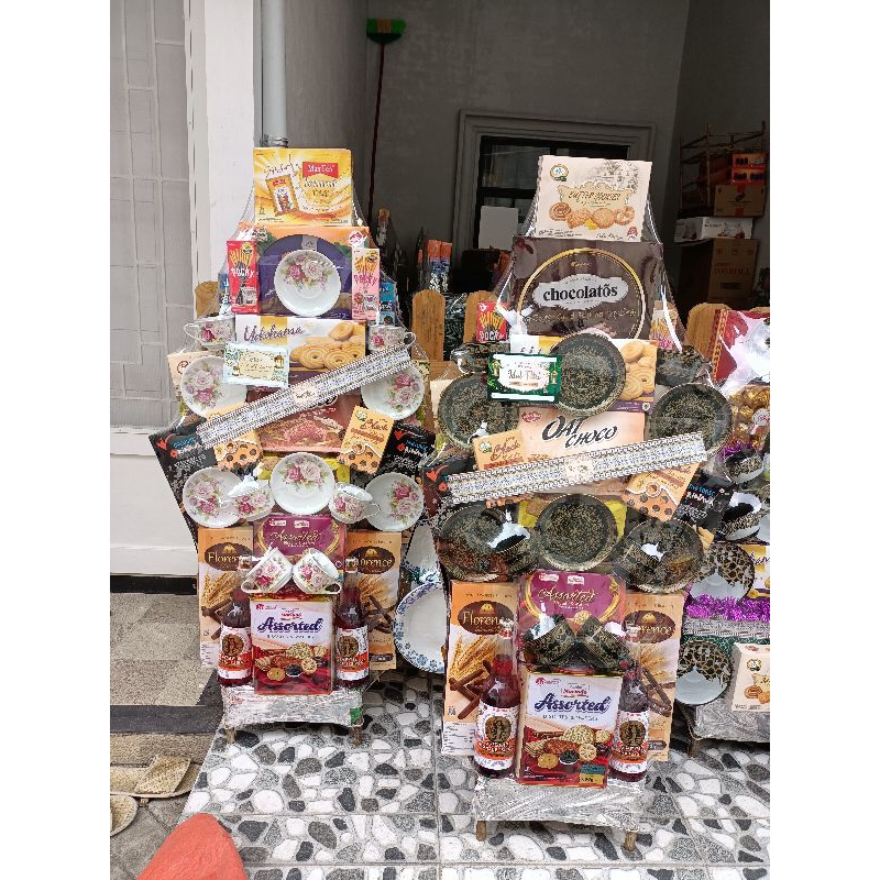 

parcel Snack mix cangkir keramik lebaran