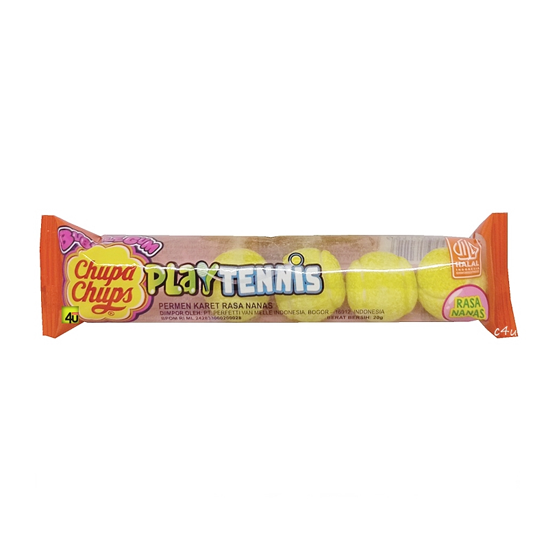 

Chupa Chups PLAY TENNIS - Permen Karet - 20g