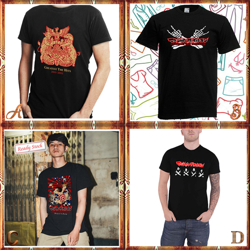 Kaos Vintage Maximum the Hormone Tshirt Bahan 100% Cotton