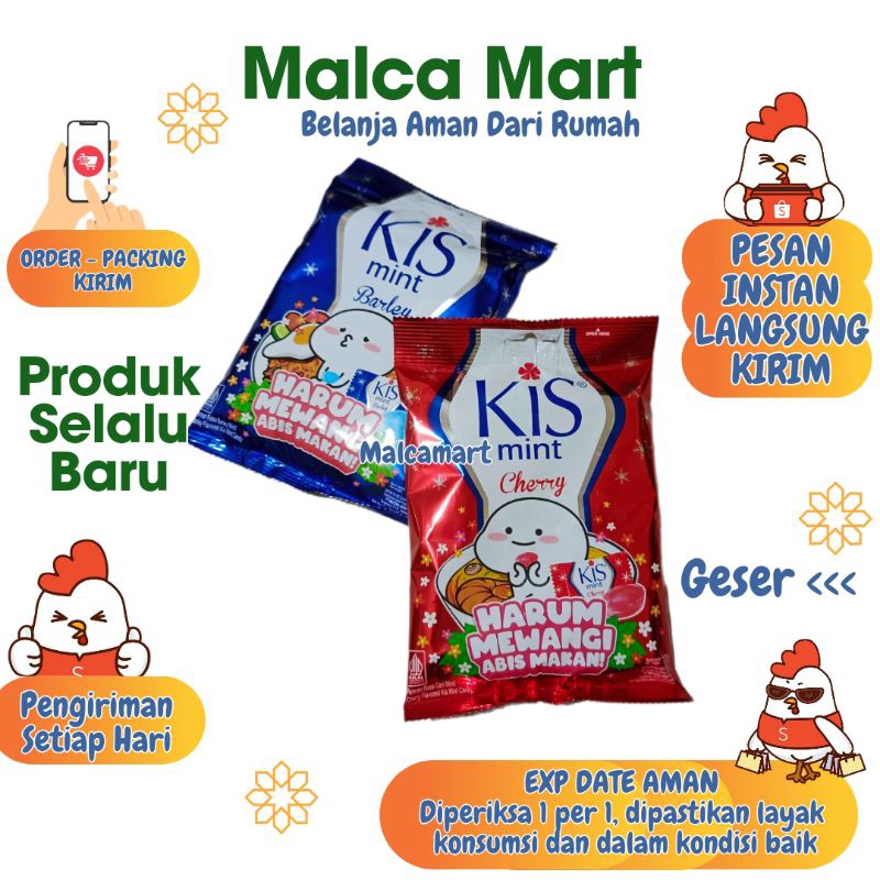 

Permen Kiss Mint 125 gram