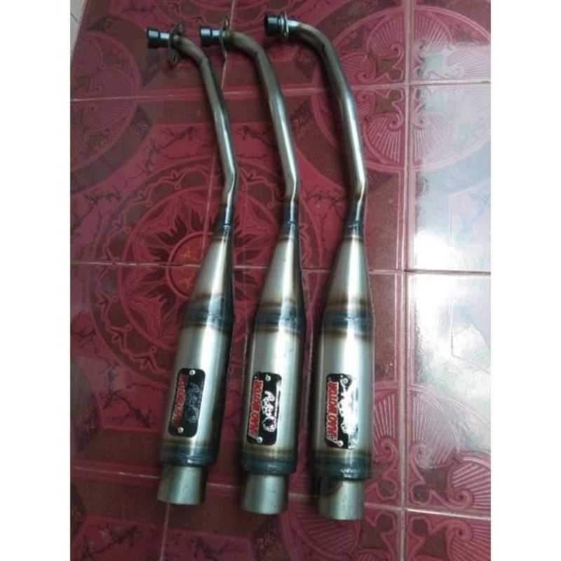 Knalpot Ahau Vega Supra Kharisma Jupiter Blade Smash Revo