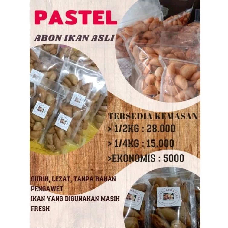 

pastel abon ikan gurih renyah