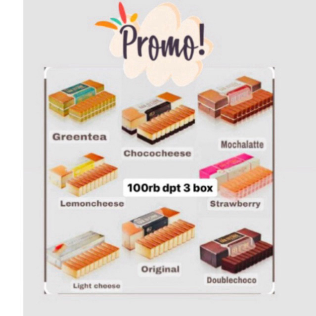 

Gold Cake paket 100rb 3 box