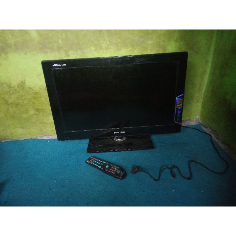 Tv LED 24 inch Merk Polytron Analog Second