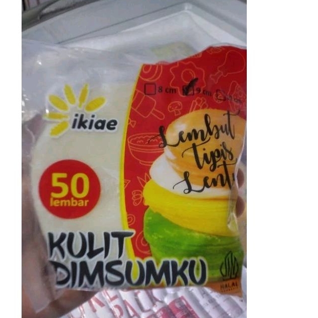 

KULIT DIMSUM PUTIH (9CM) ISI 50