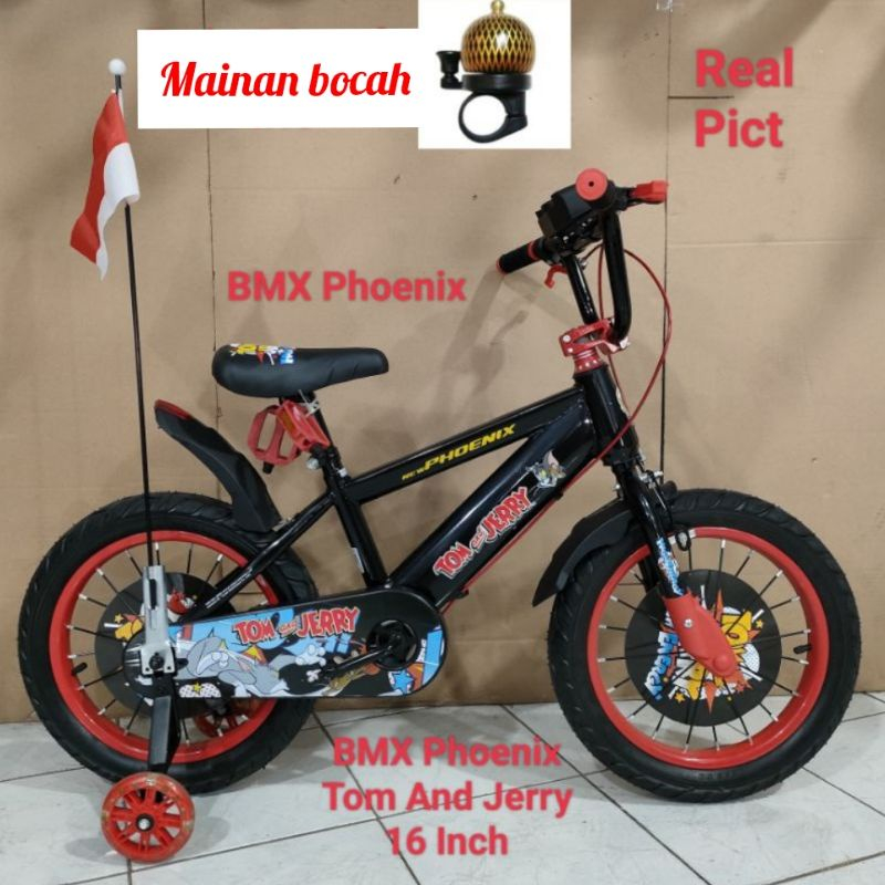 Sepeda Bmx Anak Laki Laki Ukuran 16inch BMX Phoenix Tom&Jerry 16inch