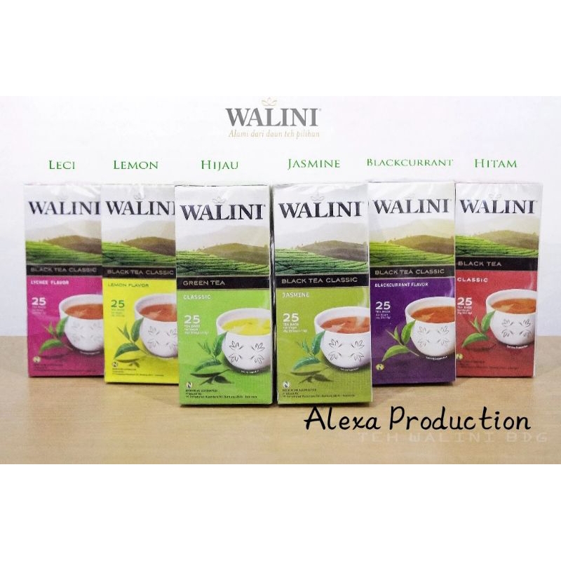 

Teh celup Walini Original Bandung Kemasan 25gr