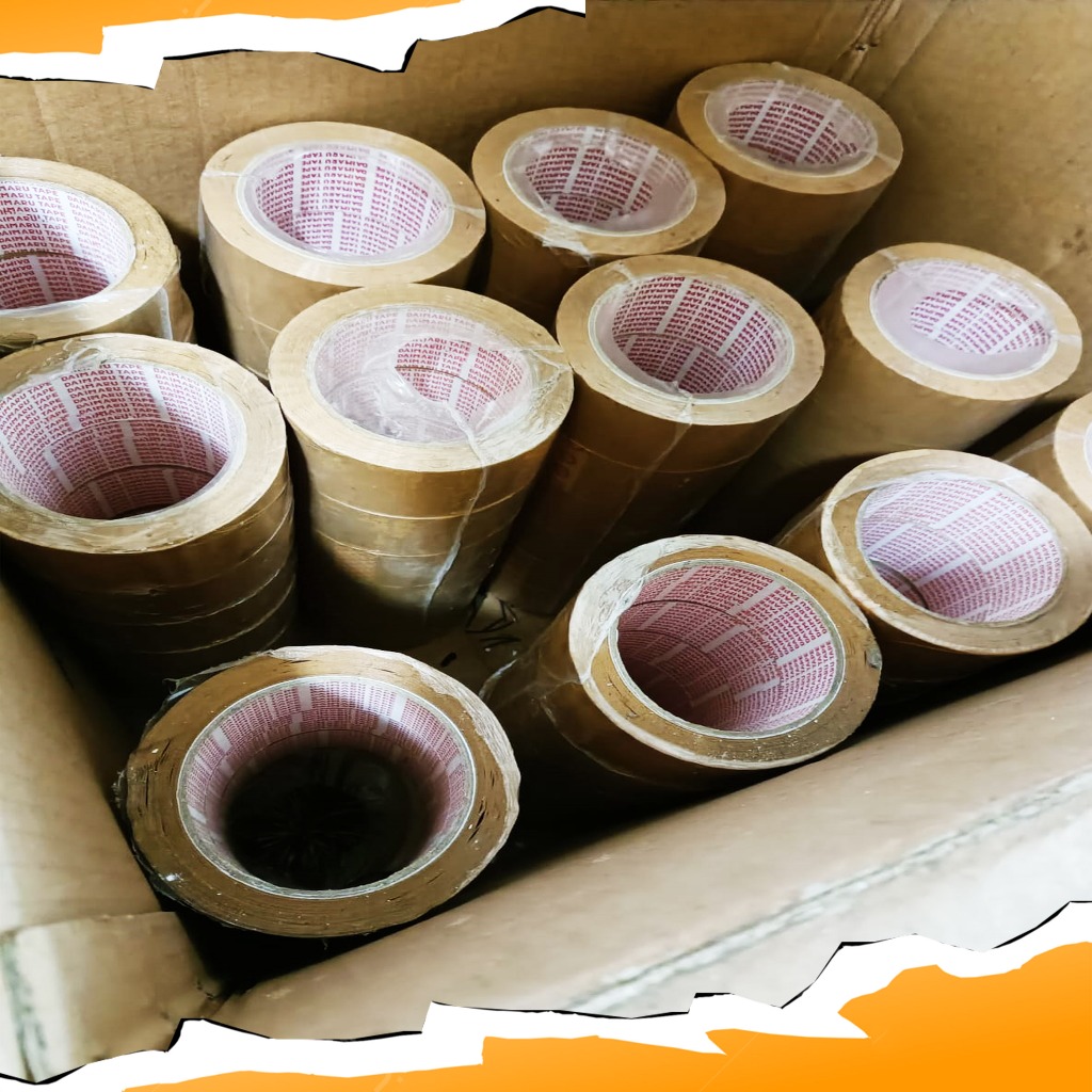 

Lakban Daimaru Coklat 2 inch