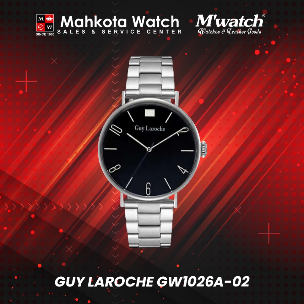 JAM TANGAN PRIA GUY LAROCHE GW1026A-02 ORIGINAL