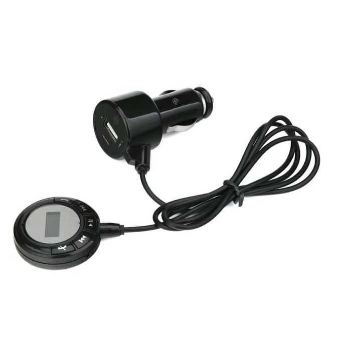 Audio Mobil Car Bluetooth Radio Fm Aux Adapter 2 Ampere Charger Port