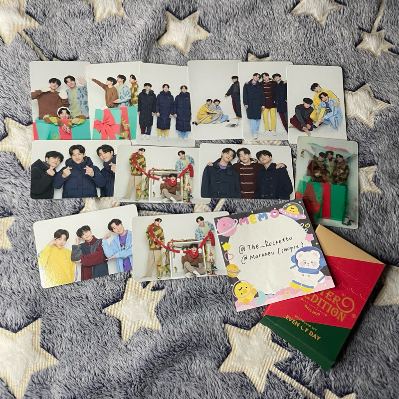 DAY6 EOD Even Of Day MD MERCH GOODS 2020 WINTER EDITION PHOTOCARD Group lenti dowoon