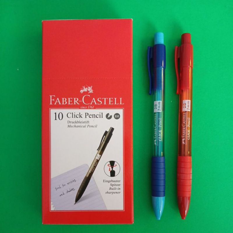 

Pensil Mekanik Faber castell Click Pencil 2.0mm 2B