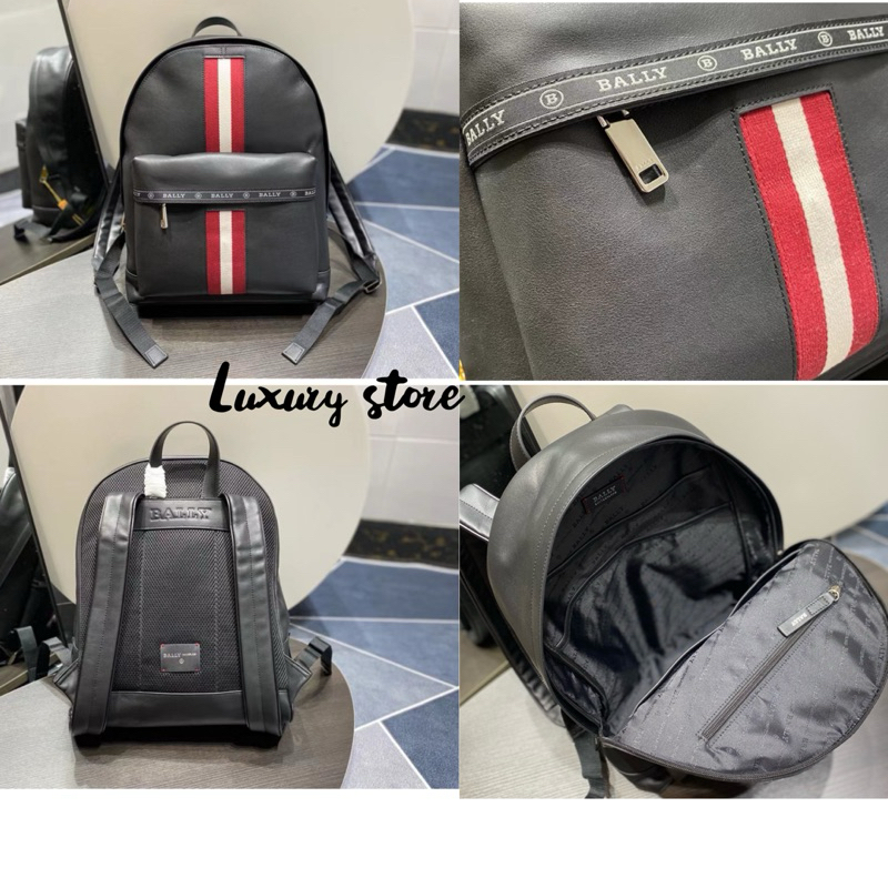 BACKPACK BALLY HARPER LEATHER BAG ORIGINAL
