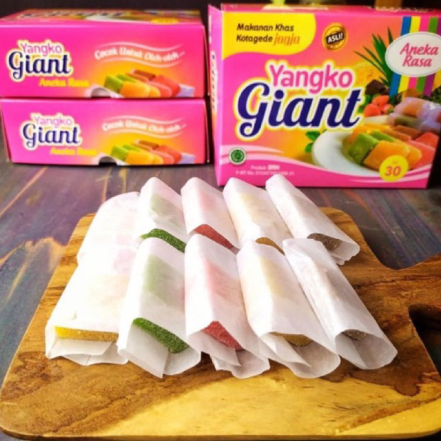 

Yangko Giant Isi 30 Yangko Aneka Rasa Khas Jogja - Oleh Oleh Jogja | Makanan Jogja