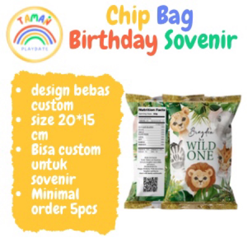 

Snack Pouch Souvenir Ulang Tahun Anak