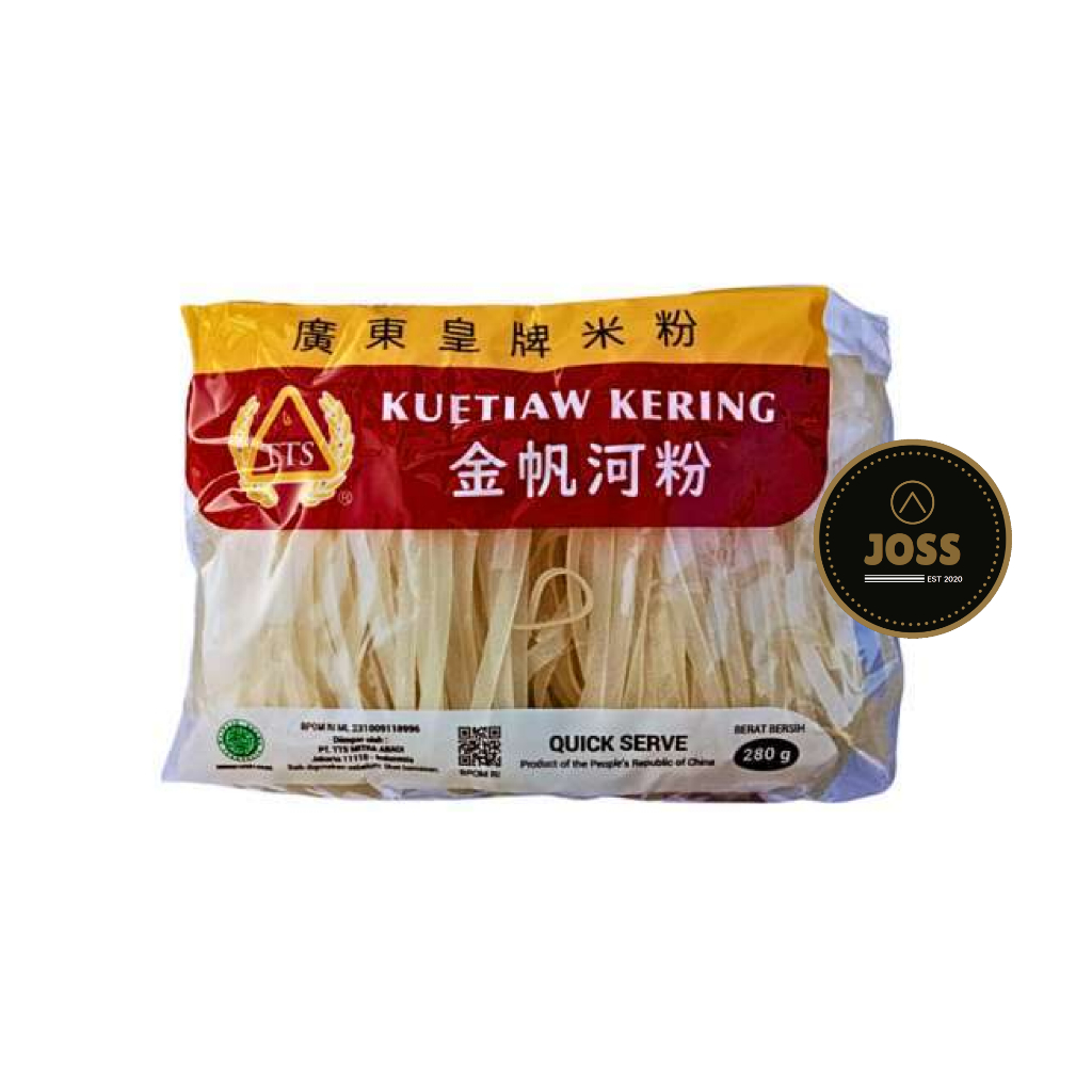 

[KHUSUS INSTAN] TTS Kwetiau Kering 280gr / Kwetiauw / Kuetiaw