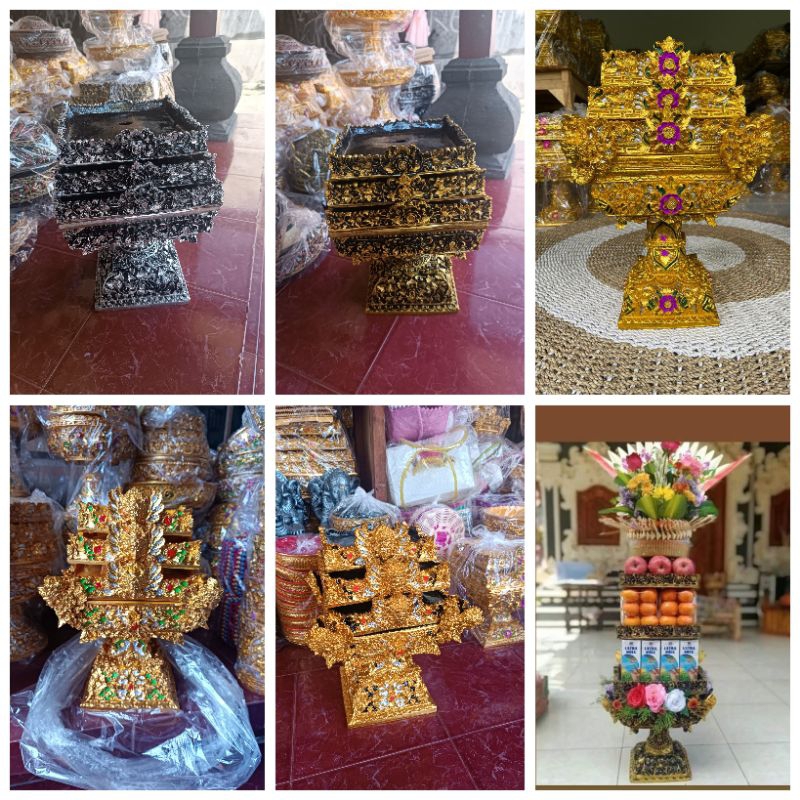 dulang kotak susun 3 dan 4 fiber premium