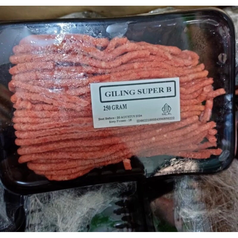 

DAGING SAPI GILING 250 GRAM