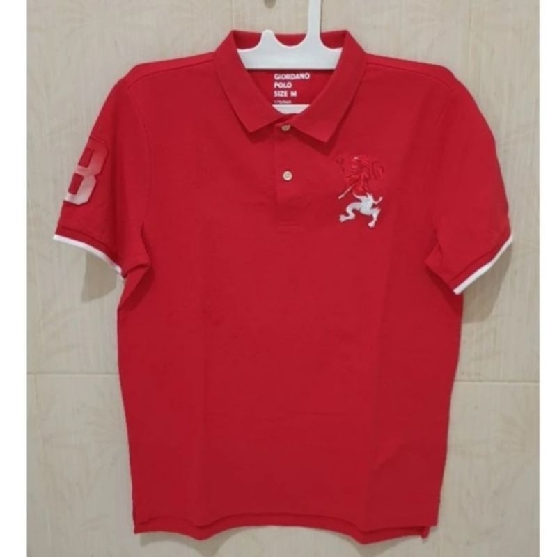 SALE POLO SHIRT GIORDANO 3D LION
