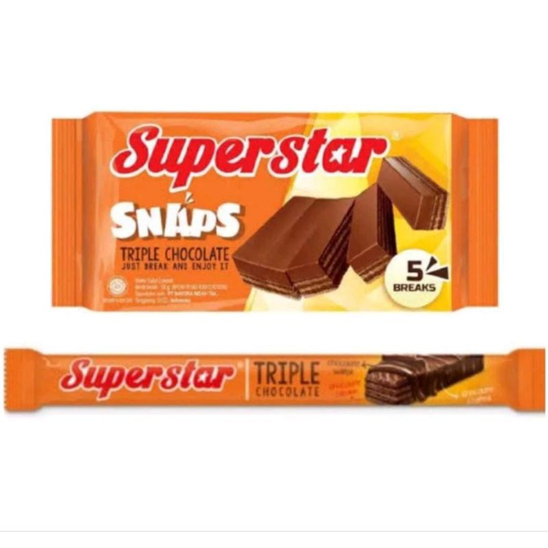 

superstar wafer cokelat